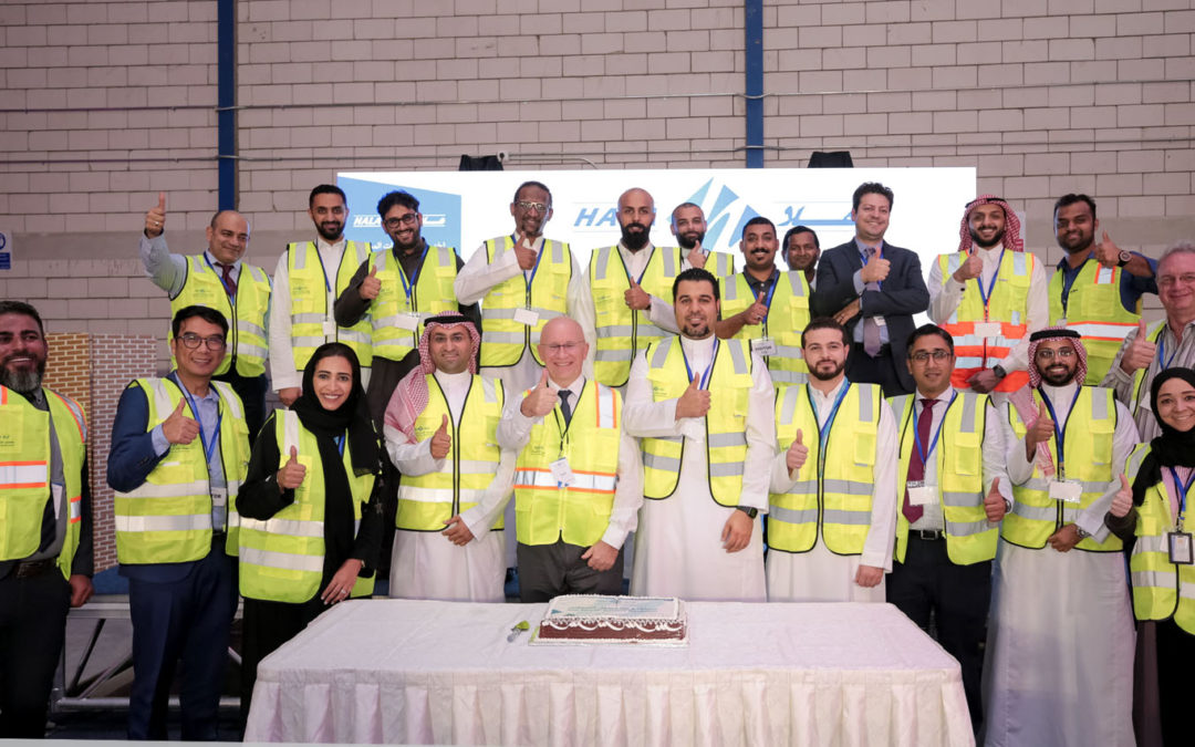 HALA Records Solutions expanded warehouse facility in Jeddah